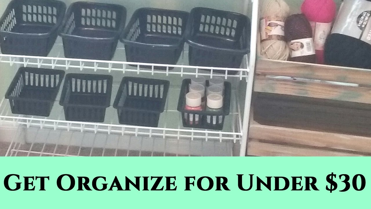 Organize your Craft Room for under $30
