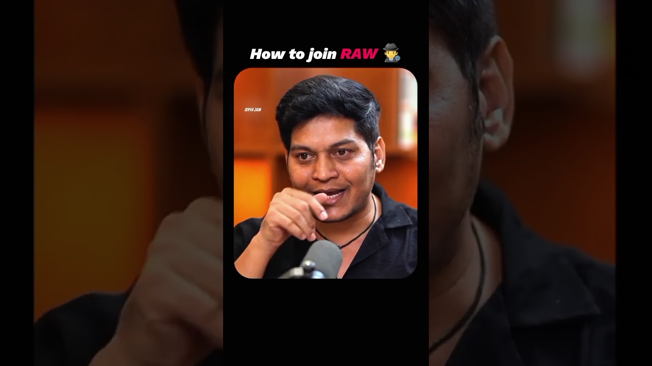 How RAW Actually Recruits (It&rsquo;s Not What You Think)| Divya Jain FanPage| #divyajain #inspiration
