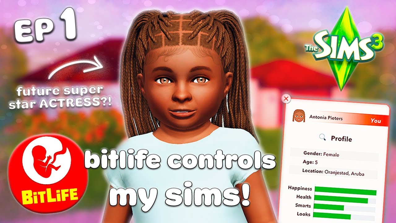 *НОВИНКА!* Будущая актриса?! 🎭 | Эпизод №1 | The Sims 3: Bitlife управляет моими симами