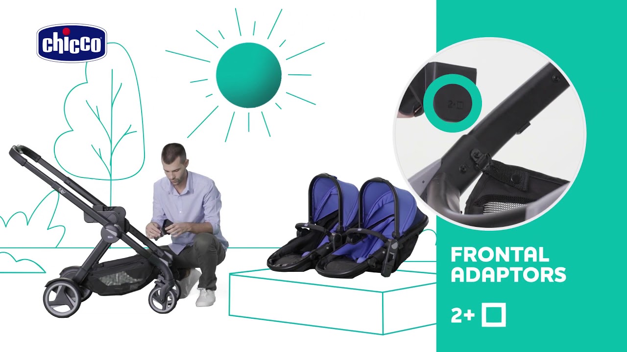 Chicco Fully Twin Stroller - How to use