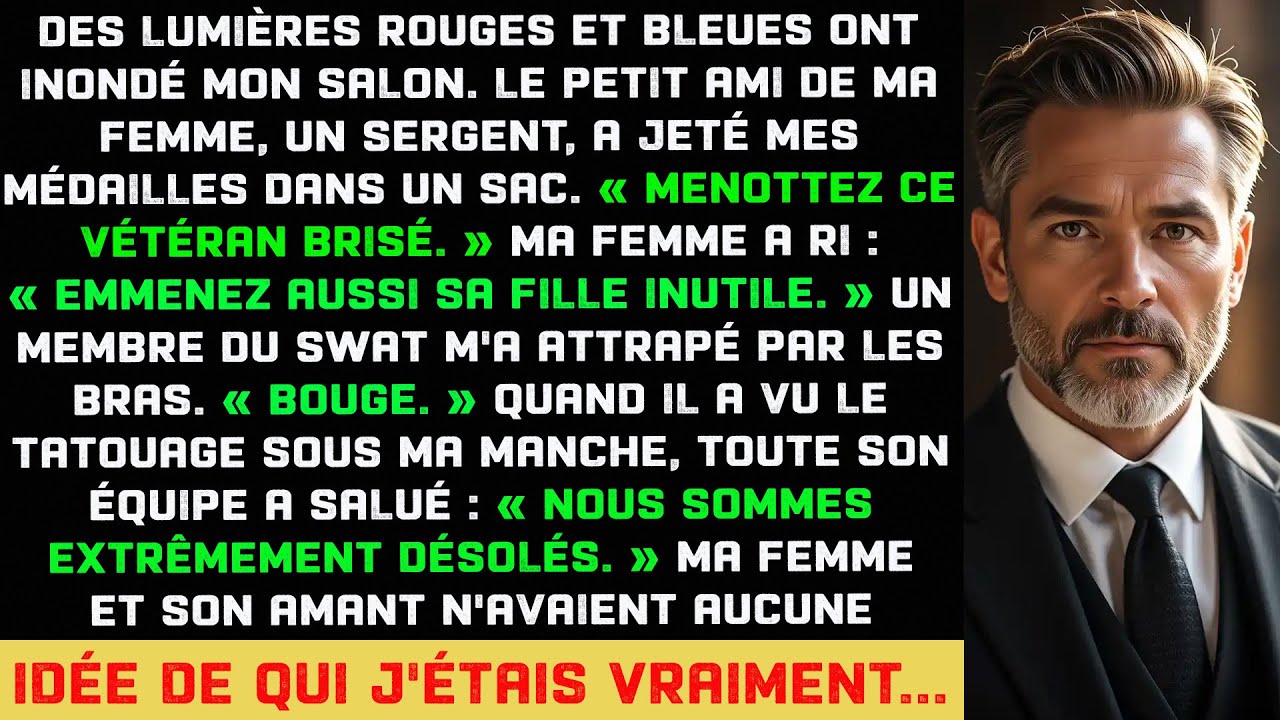Copain flic de ma femme m'a fouillé et approché mon enfant — il a raté le tatouage à craindre