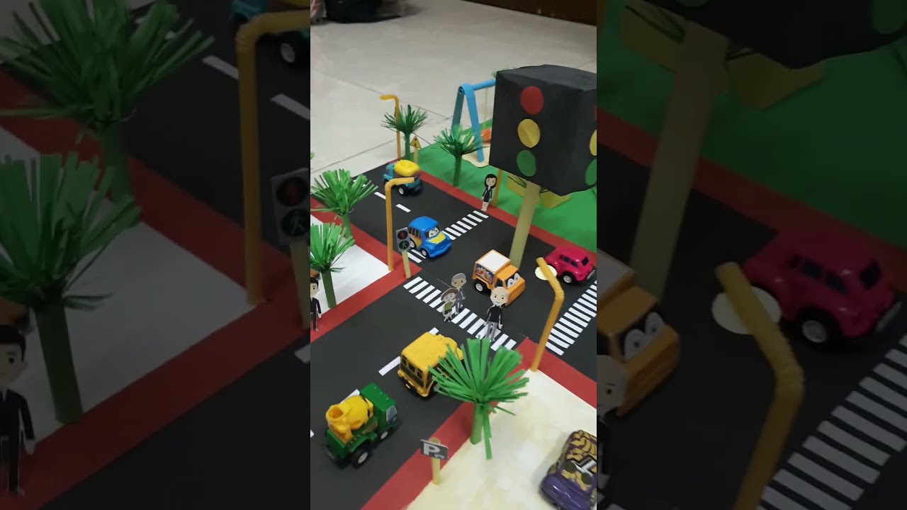 Road Transport System Project model | DIY 