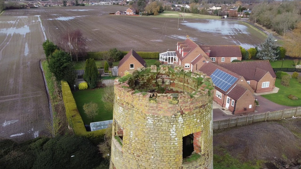 Abandoned Long Sutton Windmill, Lincolnshire