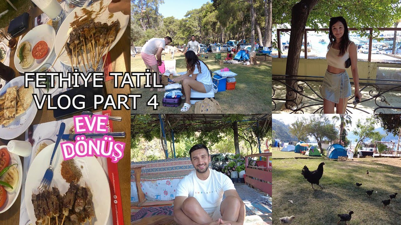 FETHİYE TATİL VLOG PART 4 | EVE DÖNÜYORUZ