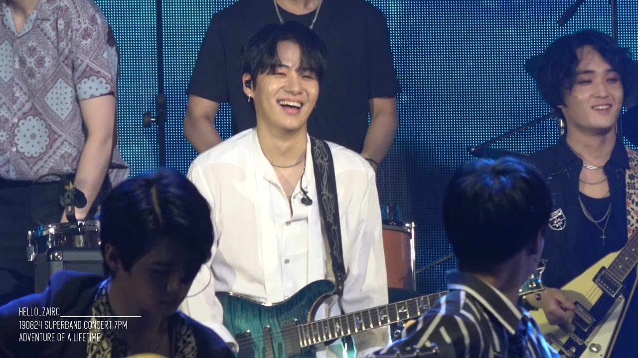 190824 슈퍼밴드 수원 콘서트 7PM - Adventure of a lifetime (자이로 focus)