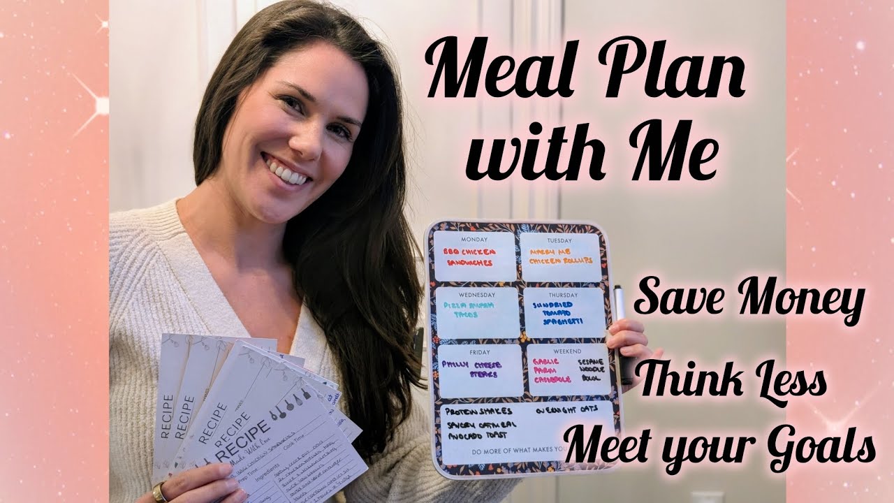 Meal Planning Basics | MEAL PLAN WITH ME 2026