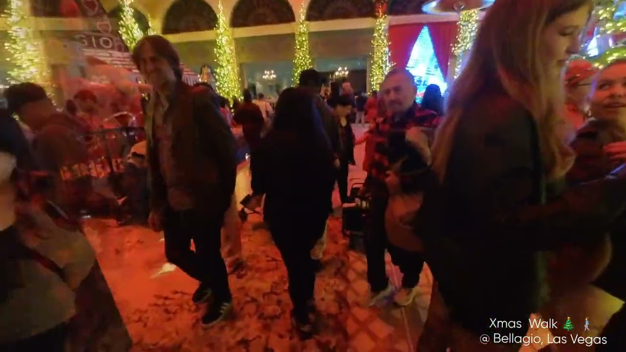 Xmas Walk 2025 @Bellagio, Las Vegas