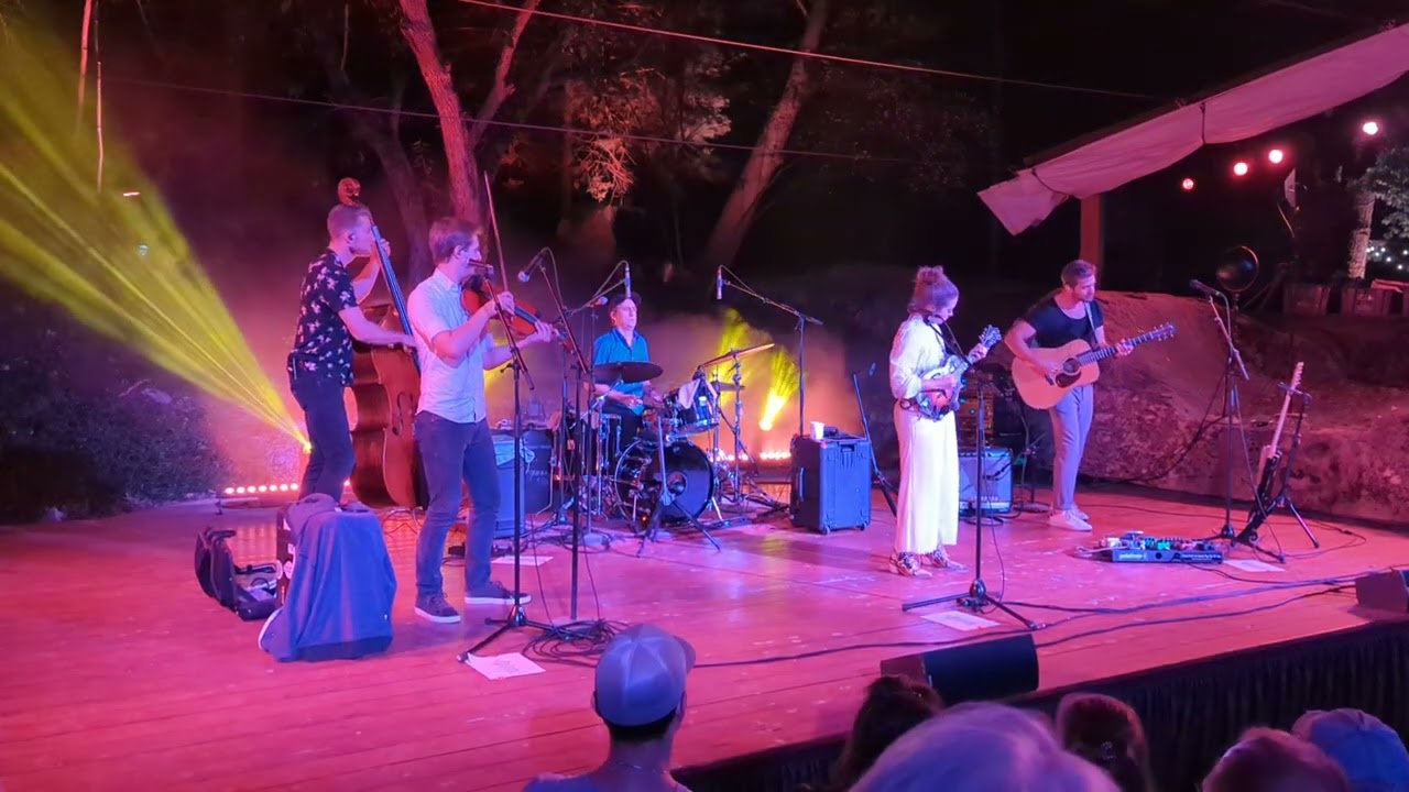 Sierra Hull playing "Smashville" at Lime Kiln Theater, Lexington, Virginia.