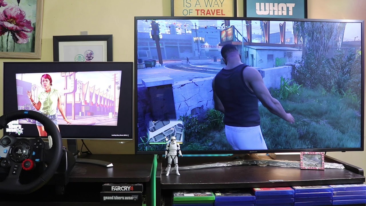 Xbox One X vs PS4 Pro With GTA 5