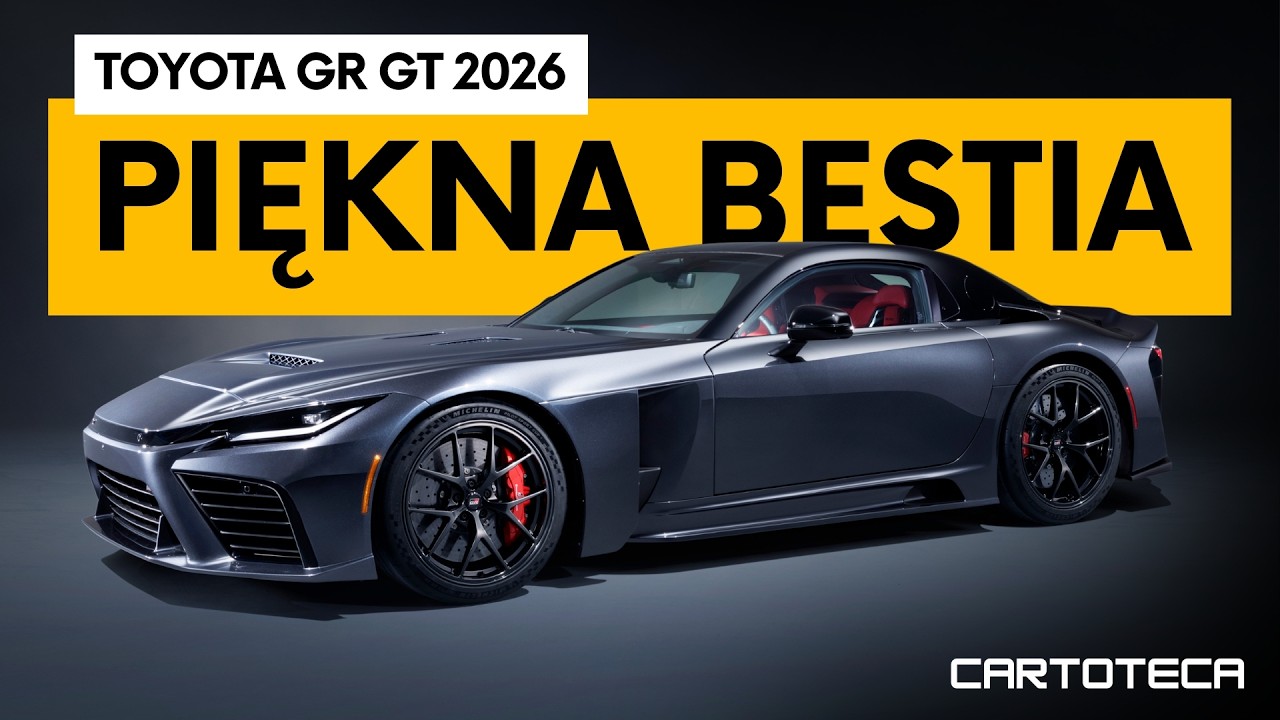 Toyota GR GT: Nowy hybrydowy supersamochód z silnikiem V8