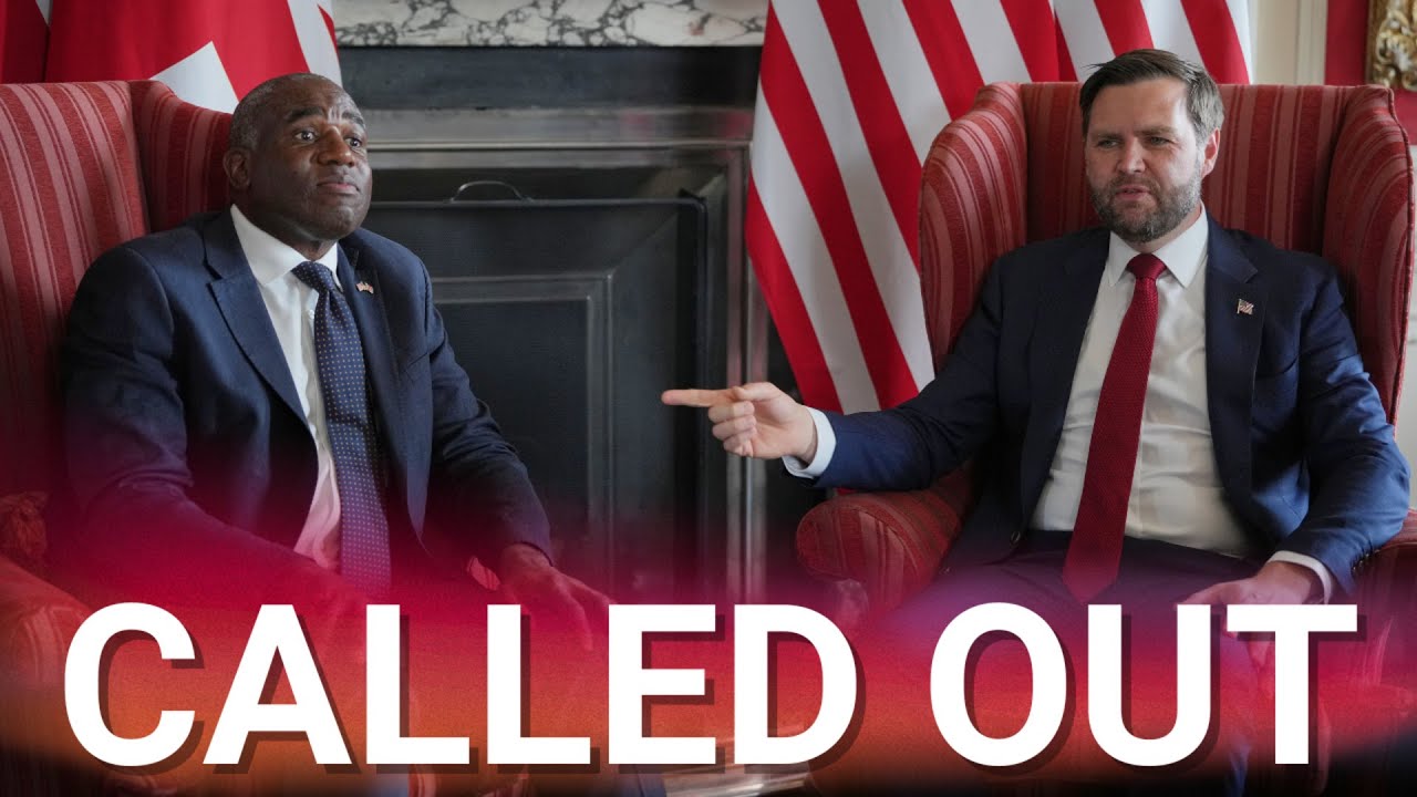 JD Vance humiliates UK official during trip over freedom of speech concerns