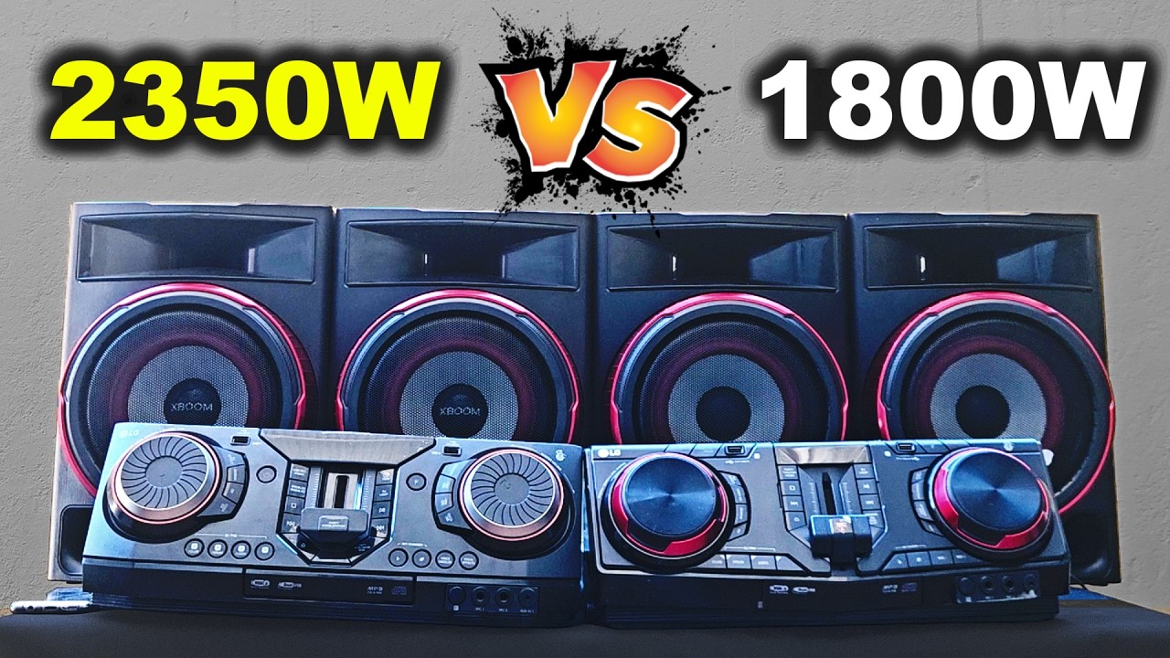 🟢💥 (COMPARATIVO) LG Xboom CL87 vs LG Xboom CJ87! Agora a VERDADE SÉRA TOTALMENTE REVELADA! 💥🟢
