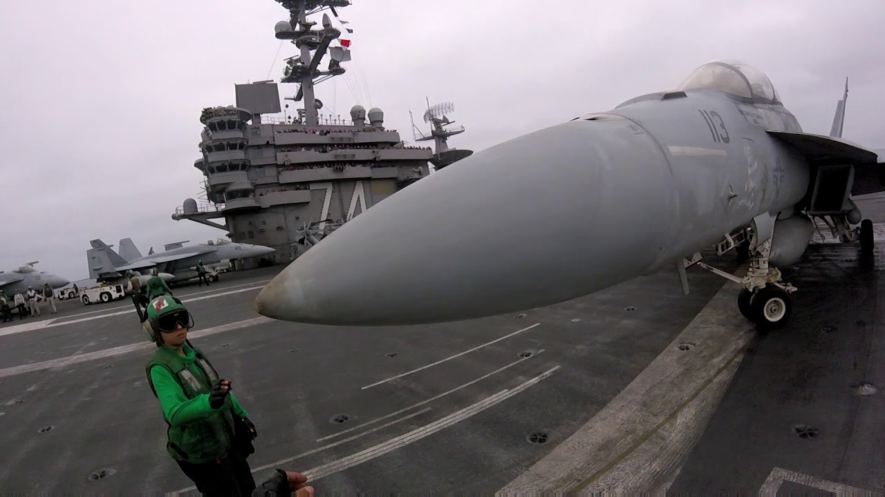 VFA-41 Final Check Cat Shot