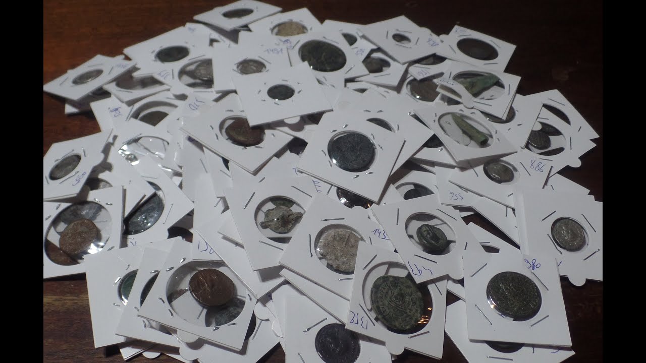 GIGA-UNBOXING numism&aacute;tico! Cientos de monedas griegas, romanas, bizantinas, medievales, isl&aacute;micas...