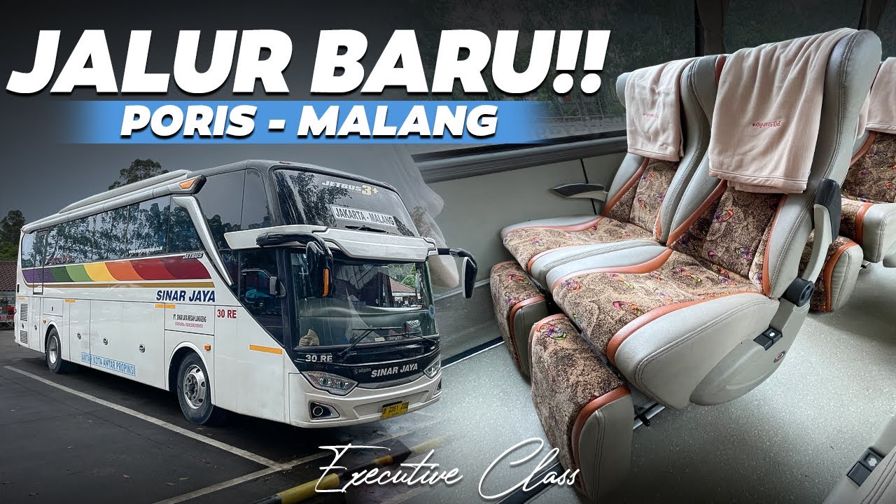 PALING MURAH, JAKARTA MALANG HANYA 300 RIBU!! | Trip Sinar Jaya 30RE Poris - Malang