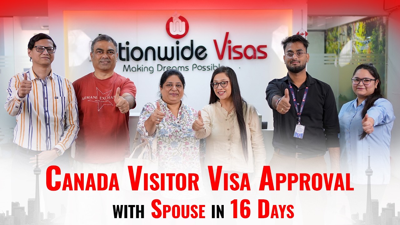 Canada Visitor Visa Approved in Just 14 Days | Success Story of Vinod Thomas & Namrita