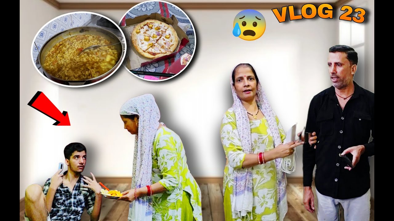 Aaj ke Din itna Saara kaam 😭  Ghar me aaya pizza ??  | Daily Vlog  23 | | TTT