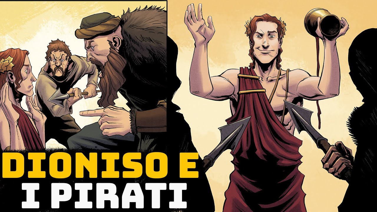 Dioniso Viene Rapito dai Pirati - Mitologia Greca