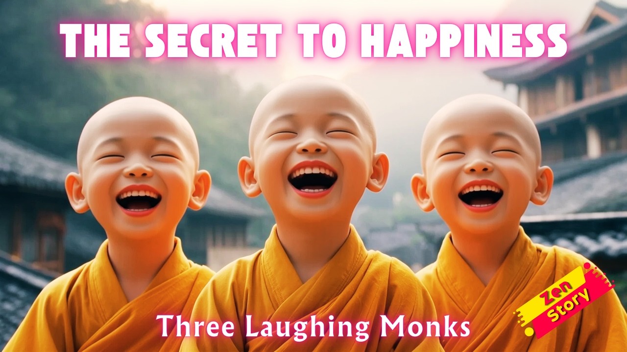 The Three Laughing Monks 🤩| A Zen Story That Will Change Your Life 🍁