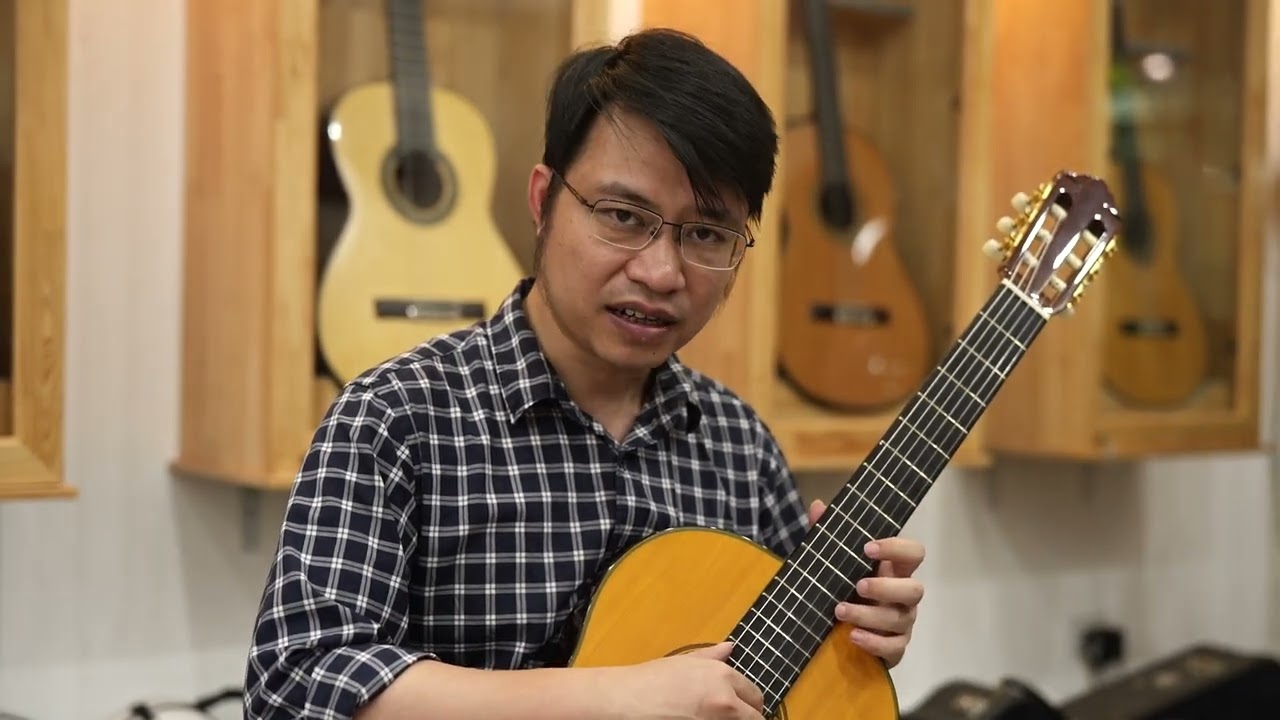 Review đàn guitar từ | Yamaha GC11