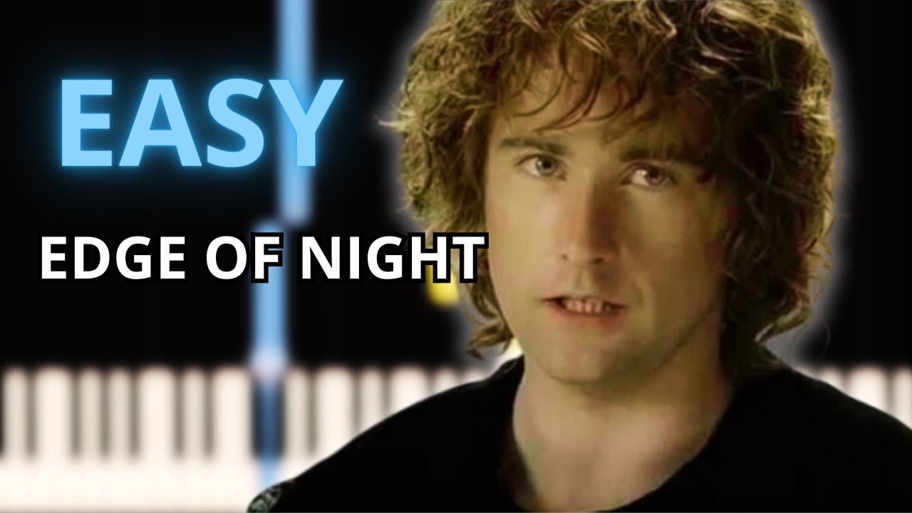 Pippin's Song - Edge of Night - Lord of The Rings - EASY Piano Tutorial