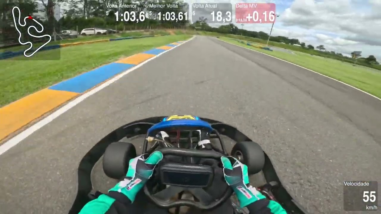 Fornalha Kart FFH 2026 - 28/02 - Etapa 1 - Guaratinguetá-SP Traçado 3