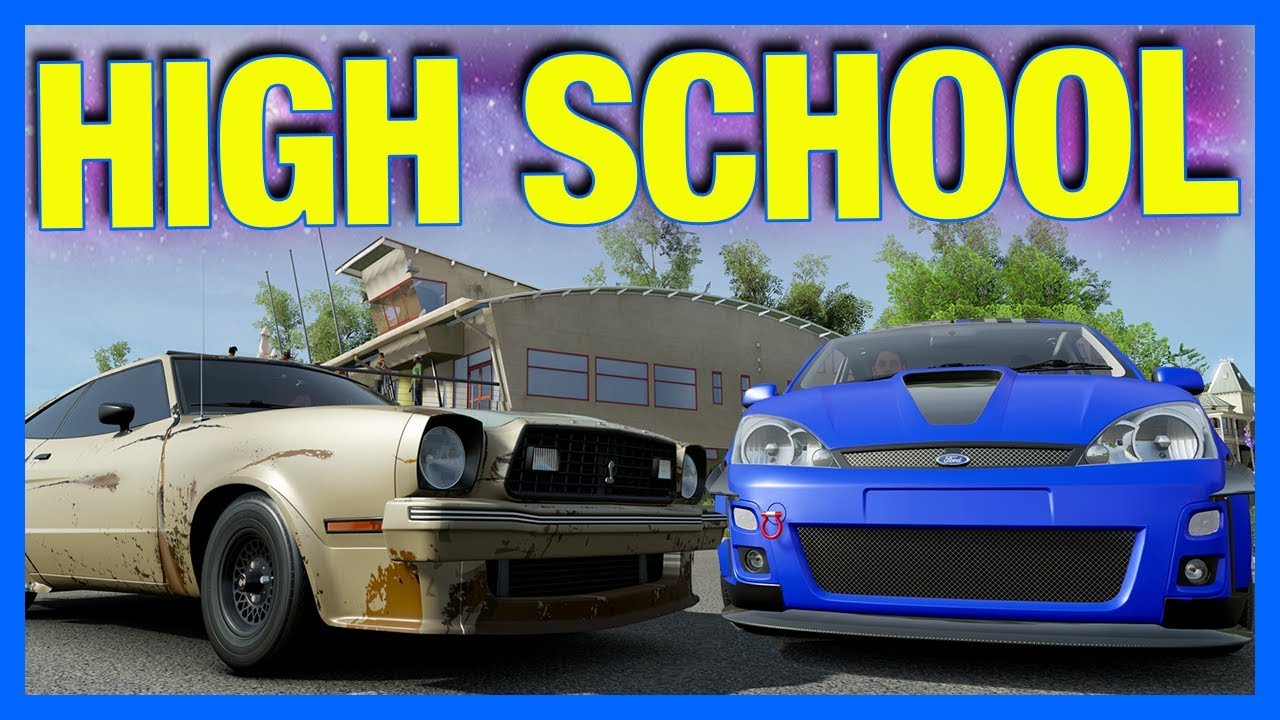 Forza Horizon 3 Online : THE BEST HIGH SCHOOL CAR!!