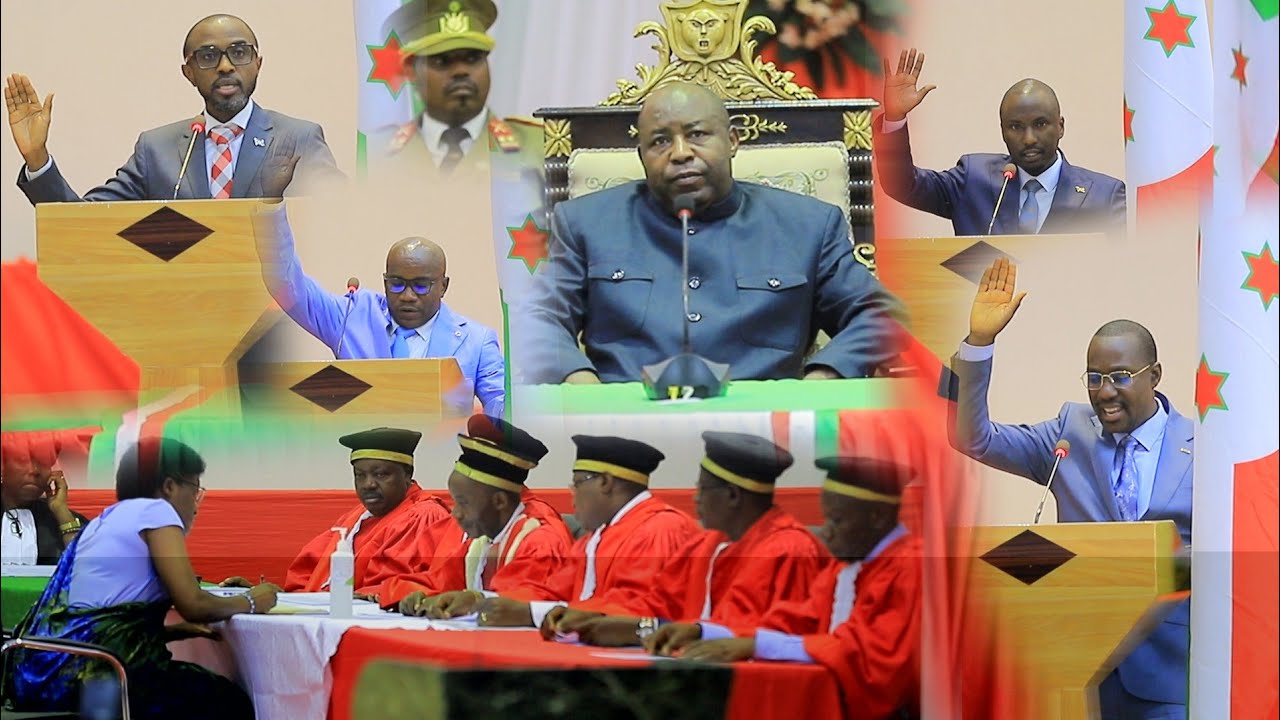 Abagize LETA nshasha y'Uburundi barahiye imbere ya Nyenicubahiro Umukuru w'Igihugu 