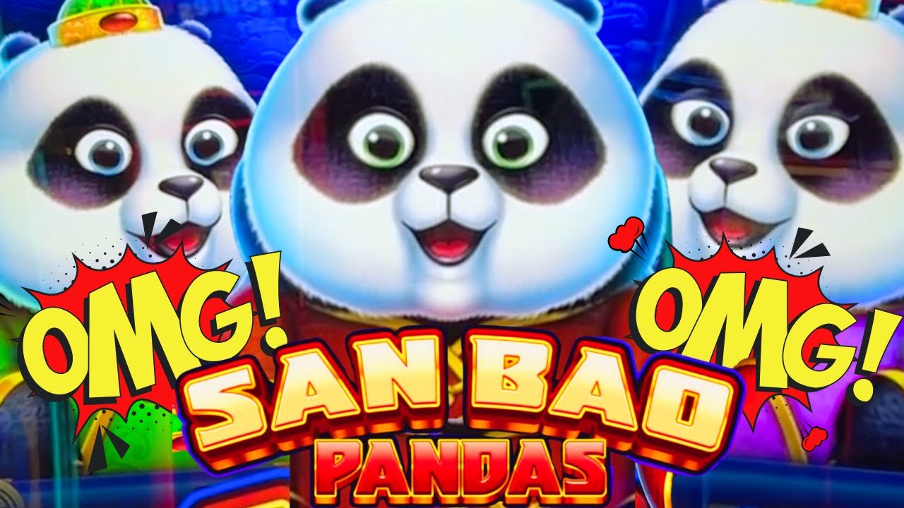 MAJOR! MAXI! MINI! WOW!!! 🤑 NEW SAN BAO PANDAS Slot Machine (AINSWORTH)