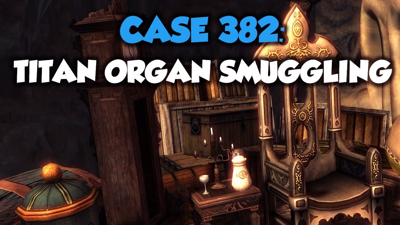 Guild Wars 2 Case 382: Titan Organ Smuggling Achievement