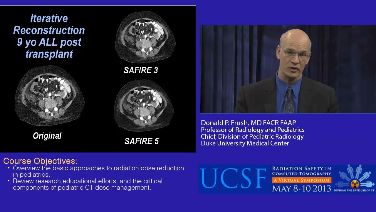Approaches to Radiation Dose Reduction in Children