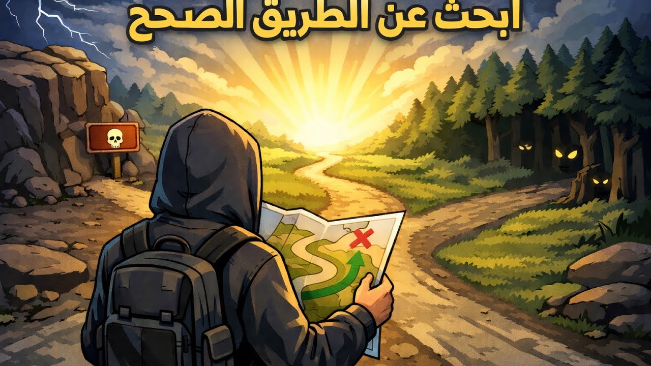 ‏ابحث عن الطريق الصحيح في علاقتك مع الله …