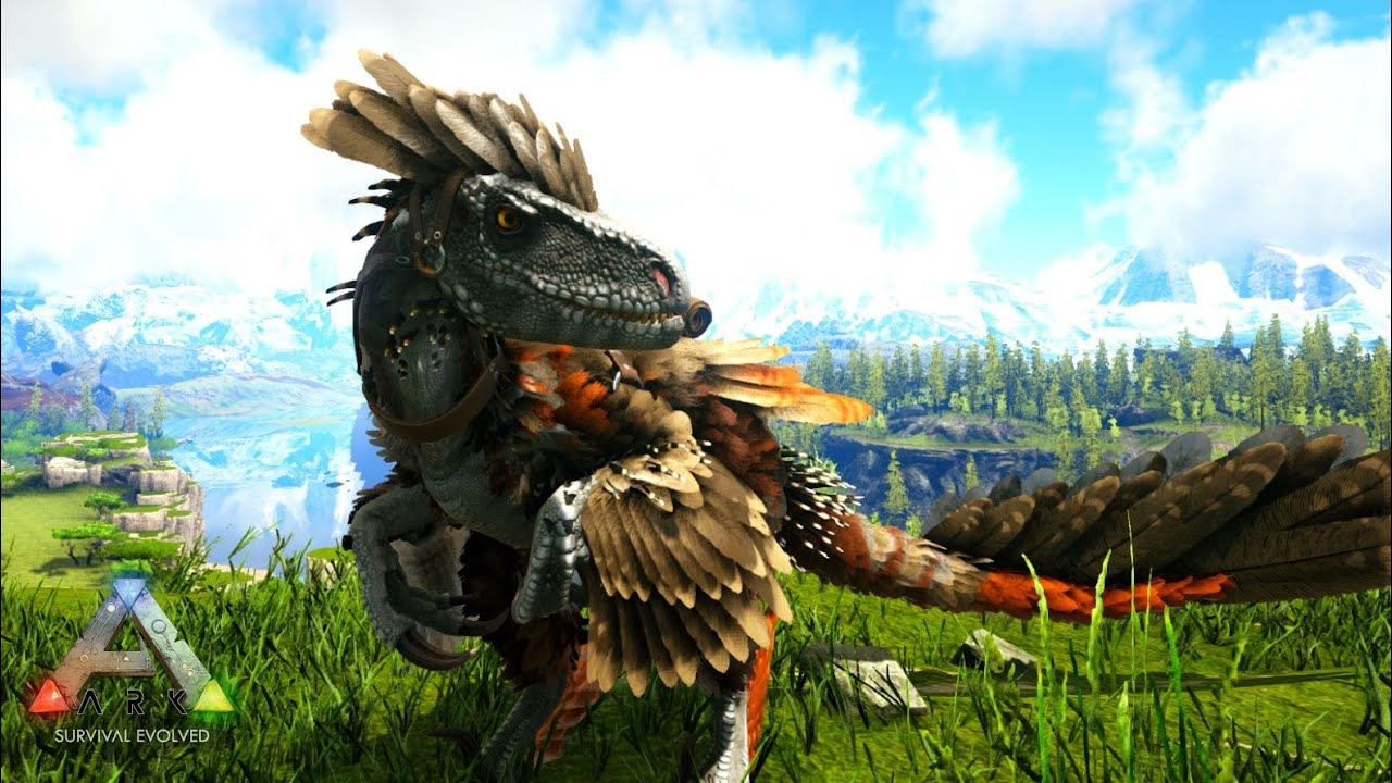 恐ろしいかぎ爪を持つ恐竜『ディノニクス』を仲間にする！ - ARK Survival Evolved ゆっくり実況 【Valguero・バルゲロ】