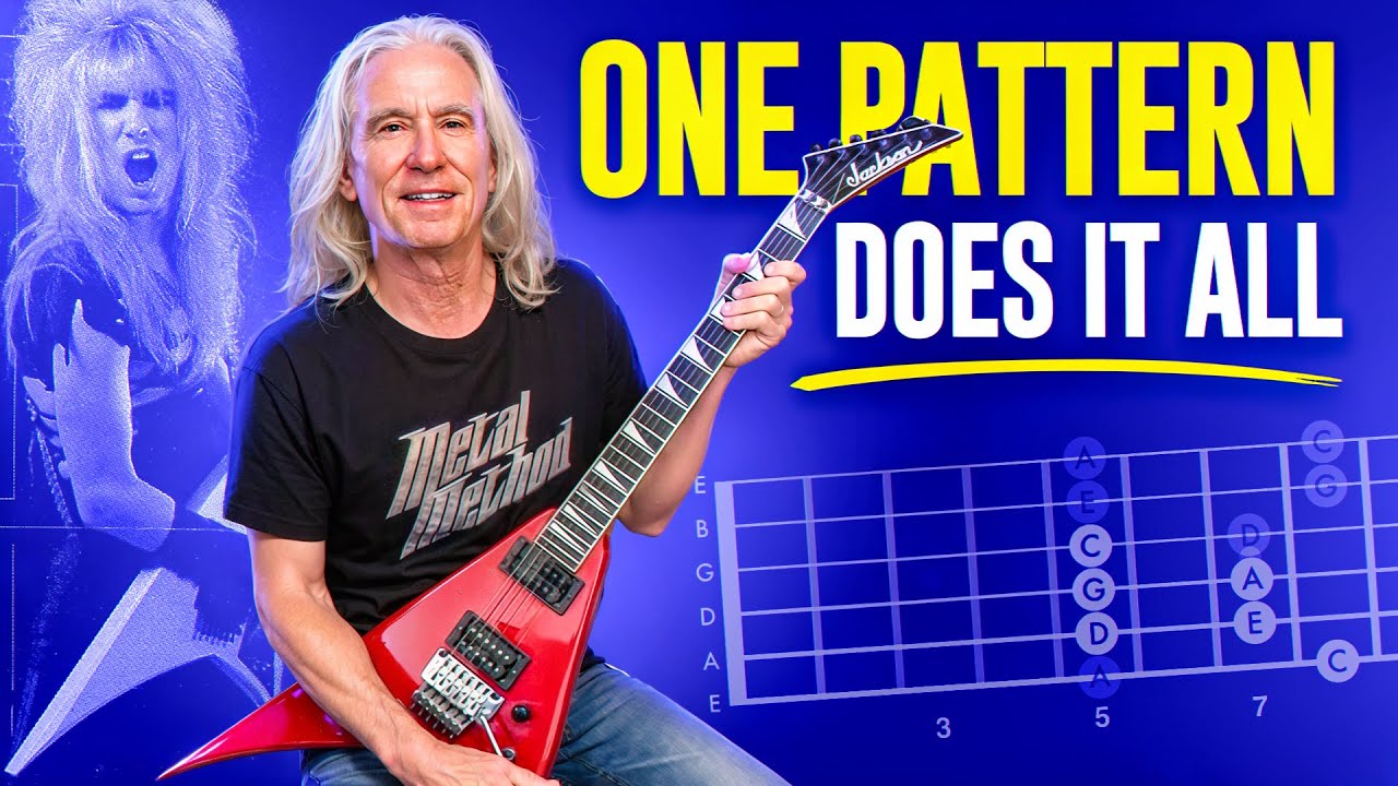 One Pentatonic Pattern Does it All