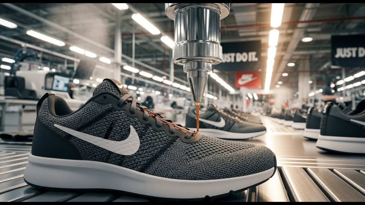 Inside the Nike Factory: how iconic sneakers are made (Full Process)