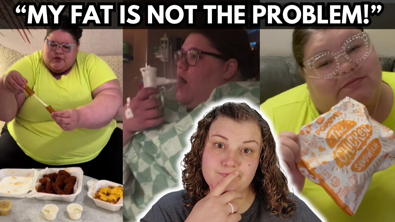 Jae Bae blames BIG SUGAR for EVERYTHING while eating a DONUT | Fat Activist Tiktok Cringe