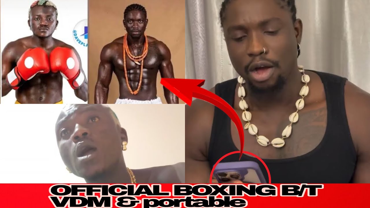 VDM Fires Back with New Song, Accepts Boxing Match Challenge Against Portable!🔥🥊