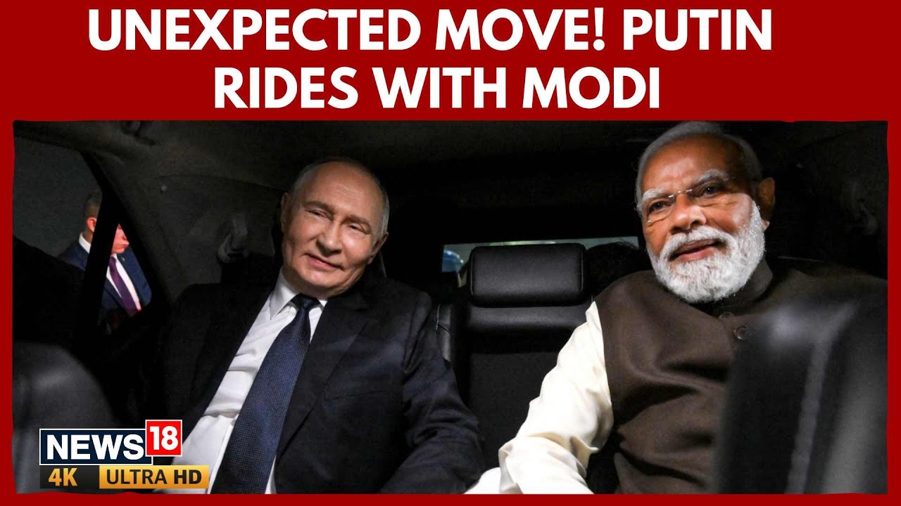 Modi-Putin Car Ride Signals New Phase In India&ndash;Russia Strategic Partnership | 4K Video