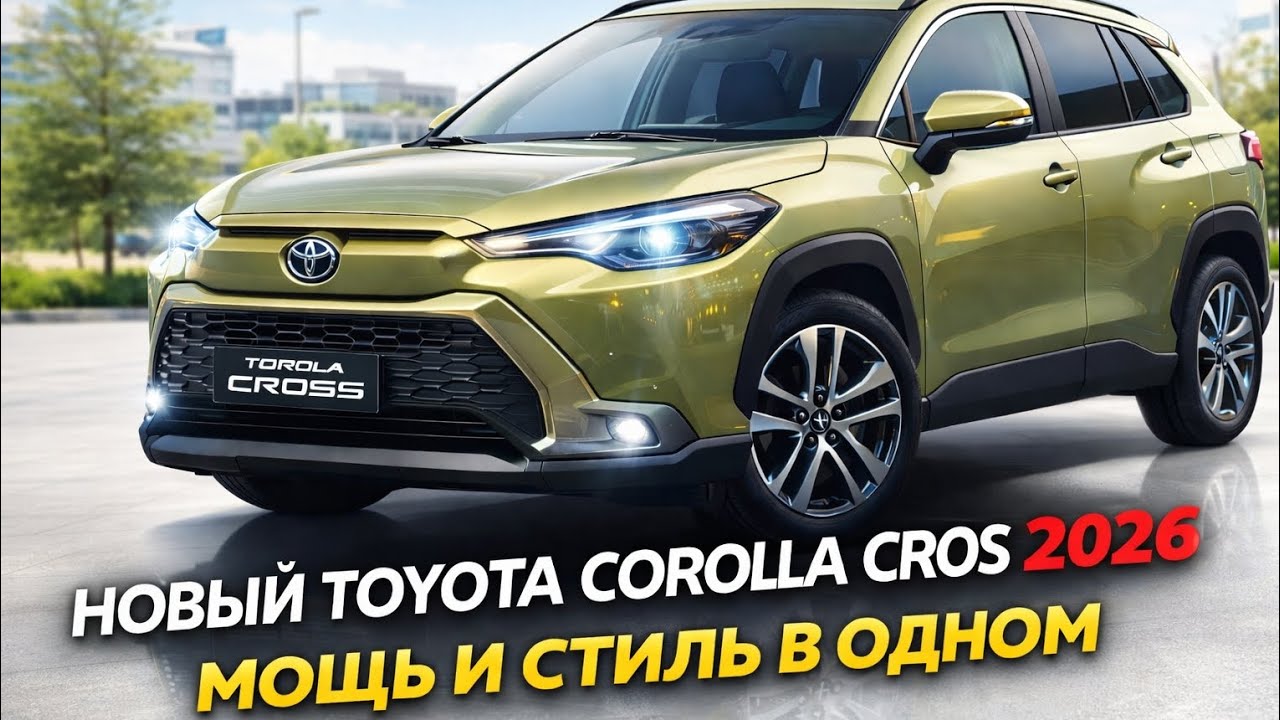 Toyota Cross 2026 обзор | Интерьер, Экстерьер, Двигатель, Расход топлива и Характеристики