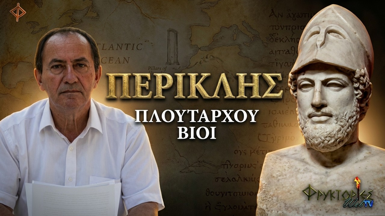 Πλουτάρχου ΒΙΟΙ ΠΑΡΑΛΛΗΛΟΙ. 7η εκπομπή - ΠΕΡΙΚΛΗΣ- Αθανάσιος Γεωργάρας
