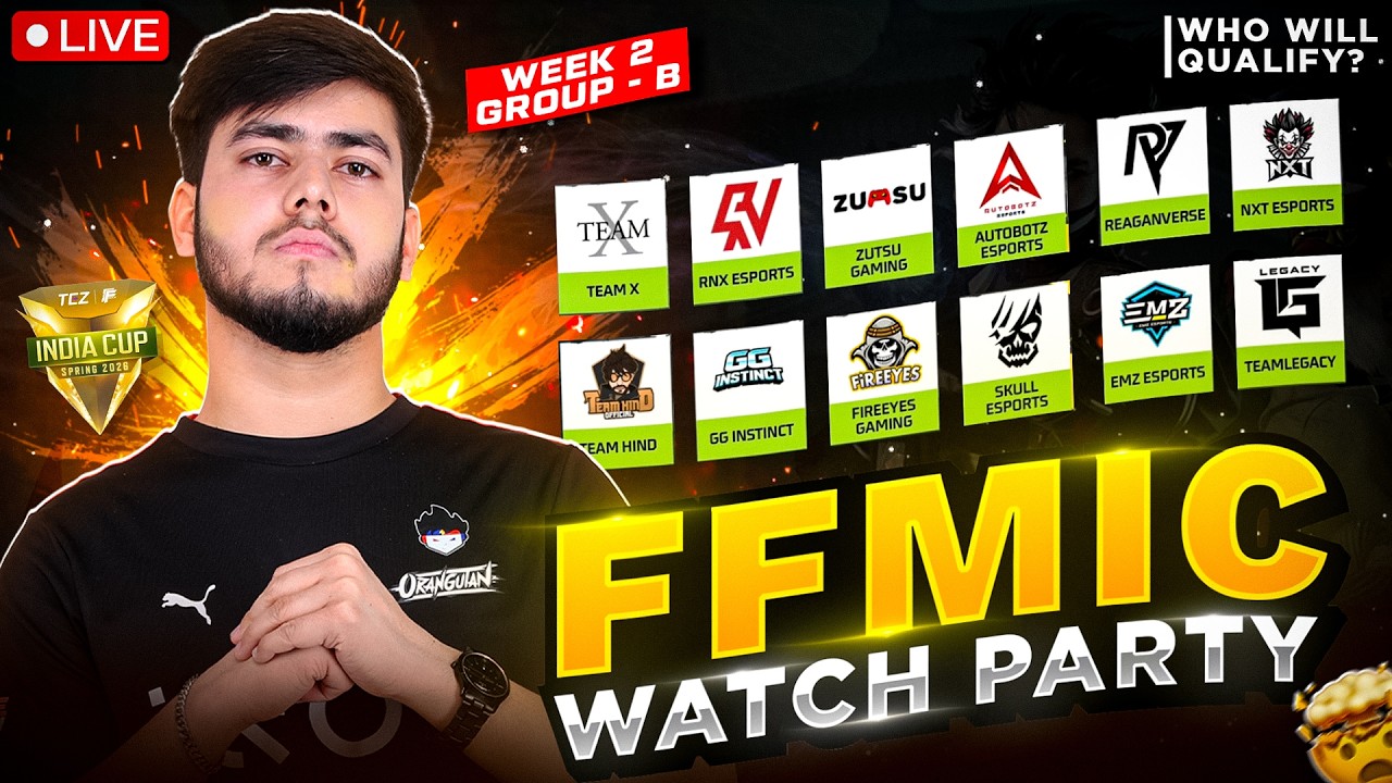 | FFMIC WATCH PARTY WITH TSG ARMY | OGxTSG-PANDAT  |   #iQOO15R #orangutan #tsg #tsglegend #tsgritik