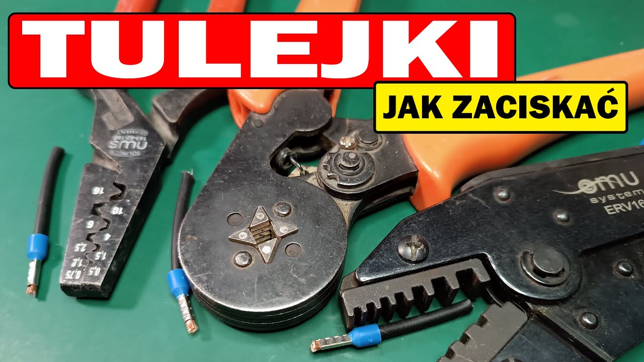 Jak i czym zaciskać, kiedy są potrzebne.