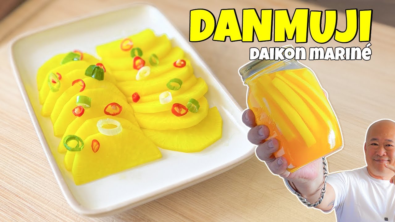 Danmuji - Daikon mariné coréen