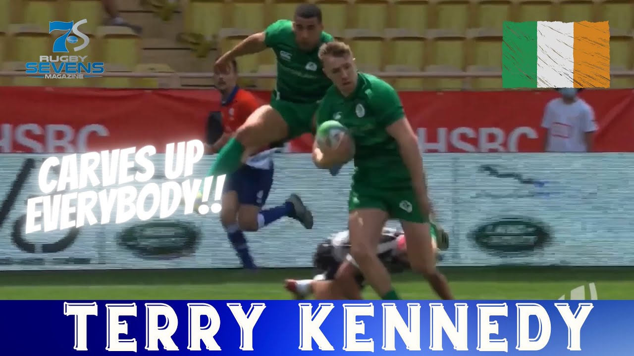 TERRY KENNEDY carves up everybody at Monaco 7s | Rugby 7s Highlights | Olympics in sight