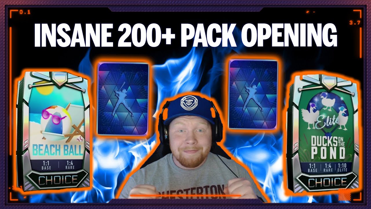 HUGE 200+ PACK OPENING!!! MULTIPLE DIAMOND PULLS IN MLB THE SHOW 20!
