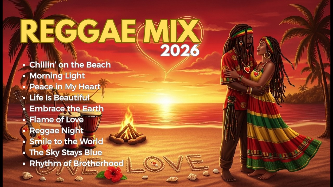 Midnight Caribbean Flow 🌙 Smooth Reggae Lounge Mix 2026