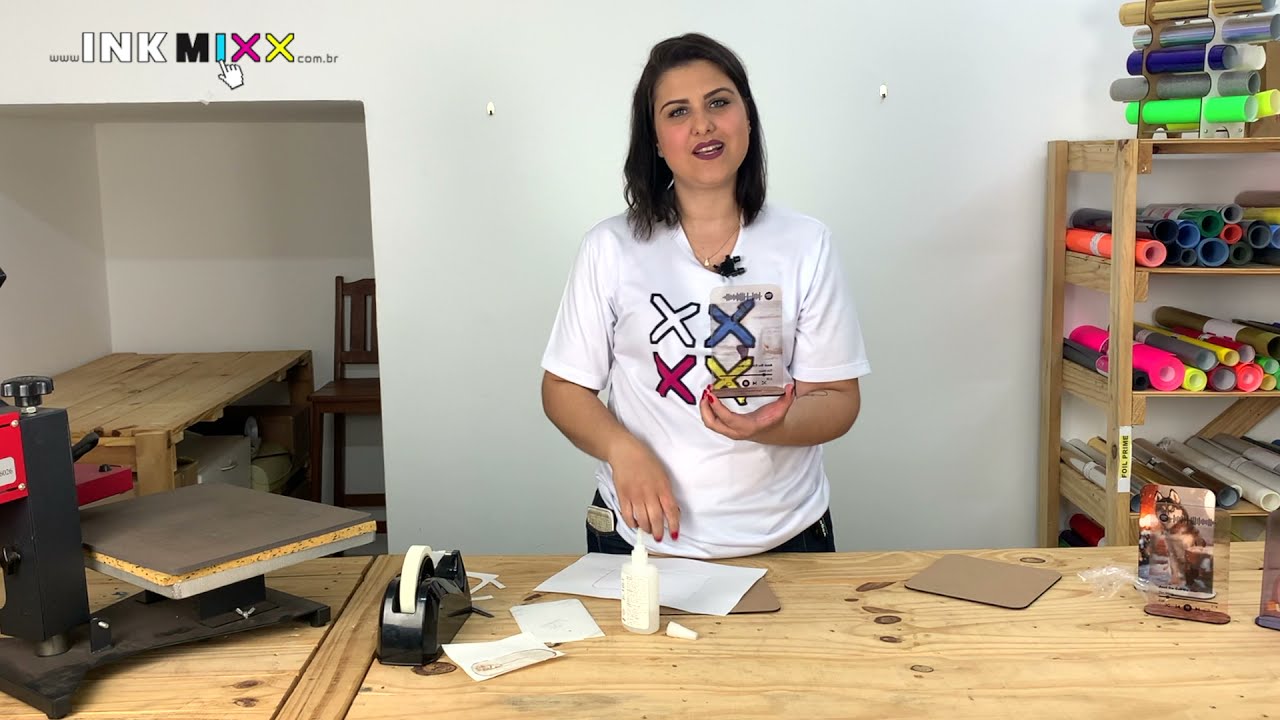 Personalize Placa de Acrílico para Sublimação