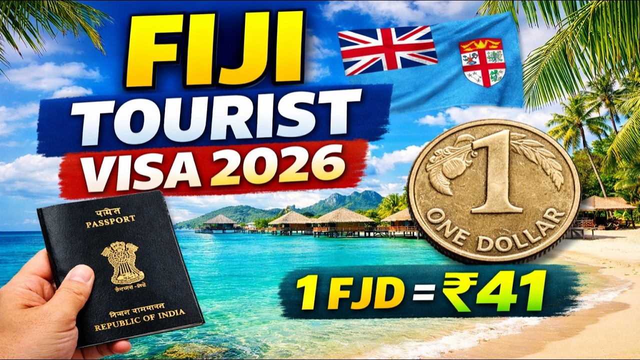 Fiji tourist Visa for Indians 2026  | Fiji tourist visa Complete Tourist Guide |and Cost, Documents