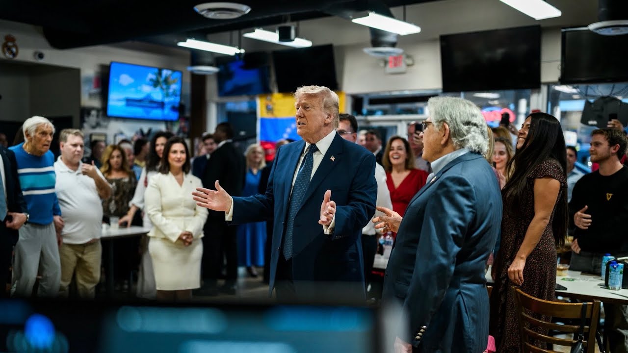 Trump se reúne con venezolanos en El Doral + Aviones frente a La Guaira