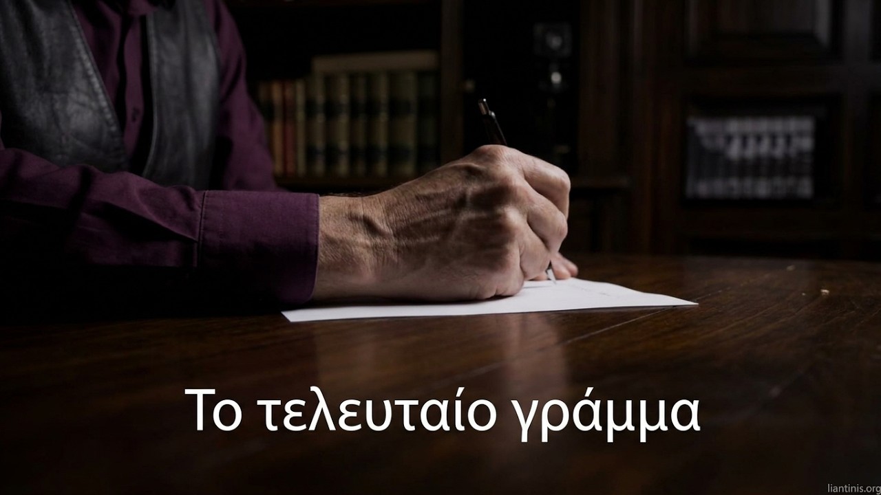 &laquo;Έ&zeta;&eta;&sigma;&alpha; έ&rho;&eta;&mu;&omicron;&sigmaf; &kappa;&alpha;&iota; &iota;&sigma;&chi;&upsilon;&rho;ό&sigmaf;. &Lambda;&iota;&alpha;&nu;&tau;ί&nu;&eta;&sigmaf;.-&raquo;